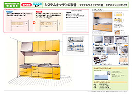 菊池市のリフォーム専門店 伸栄株式会社のキッチンリフォームプラン No.05
